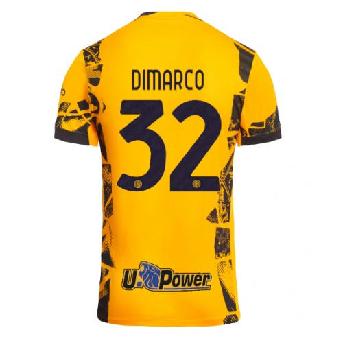 Dres Inter Milan Federico Dimarco #32 Rezervni 2024-25 Kratak Rukav